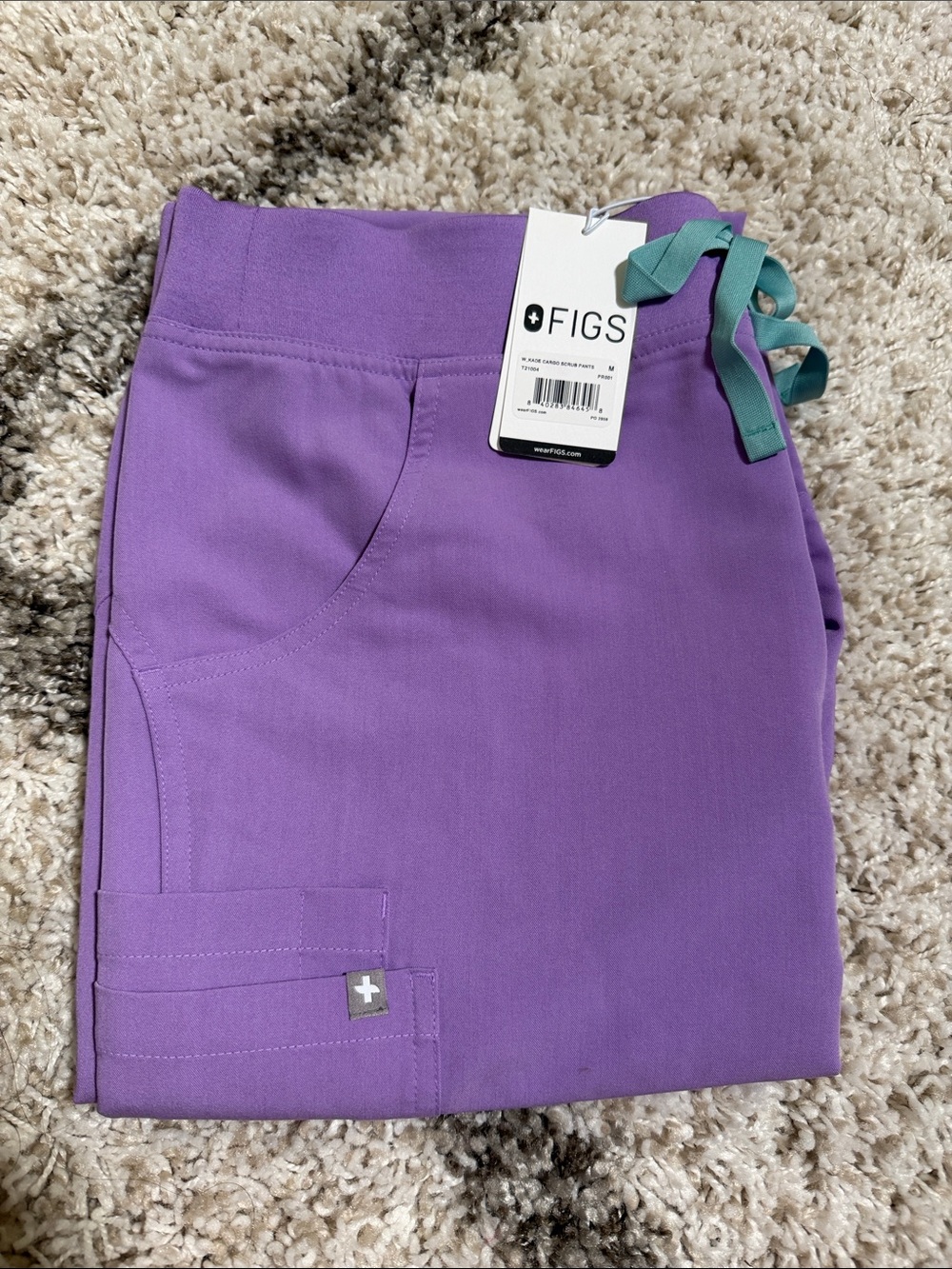 Figs Kade Cargo Pants in Lilac Dawn